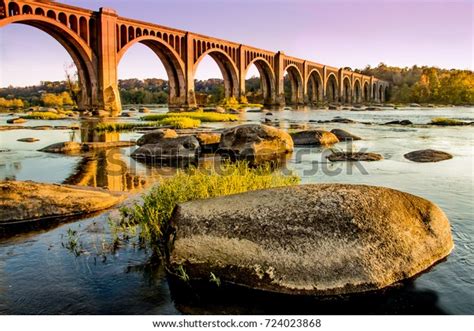 James River Bridge Richmond Va Stock Photo (Edit Now) 724023868