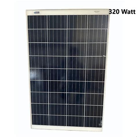 Ogs 320 Watt Polycrystalline Solar Power Panel At Rs 6100 Piece