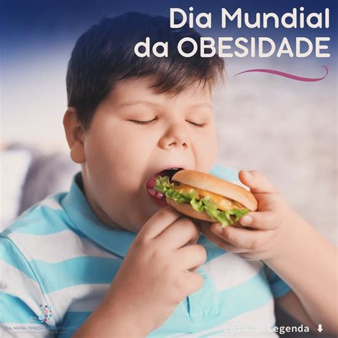 Dia Mundial Da OBESIDADE Dra Maria Tereza Pediatra