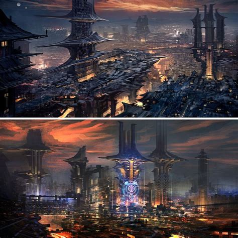 117 best Concept Art; Dystopia, Cyberpunk, Neo-Noir, Sci - Fi, Retro ...