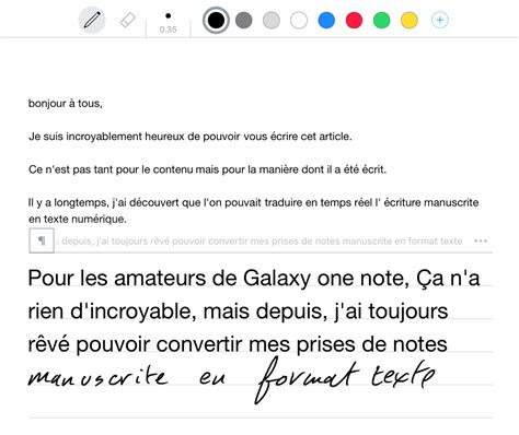 Conversion D écriture Manuscrite En Texte Numérique