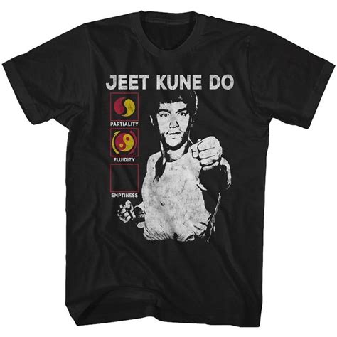 Bruce Lee Jeet Kune Do Symbol Bedeutet Kurzärmelig Erwachsene T