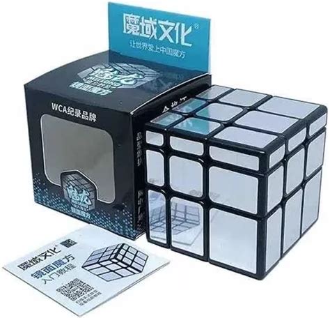 Cubo M Gico Mirror Blocks X X Moyu Meilong Cor Da Estrutura Prata E