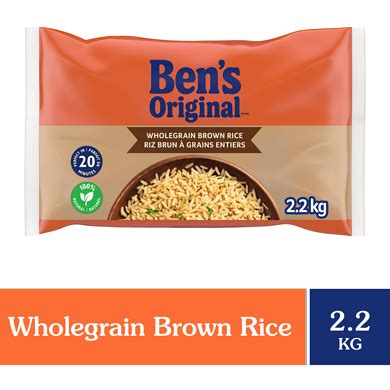 BEN'S ORIGINAL Whole Grain Brown Rice, Boil In Bag, 10/17/2023