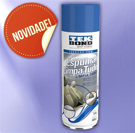 Espuma Limpa Tudo Tek Bond PAPEIS E TUDO MAIS