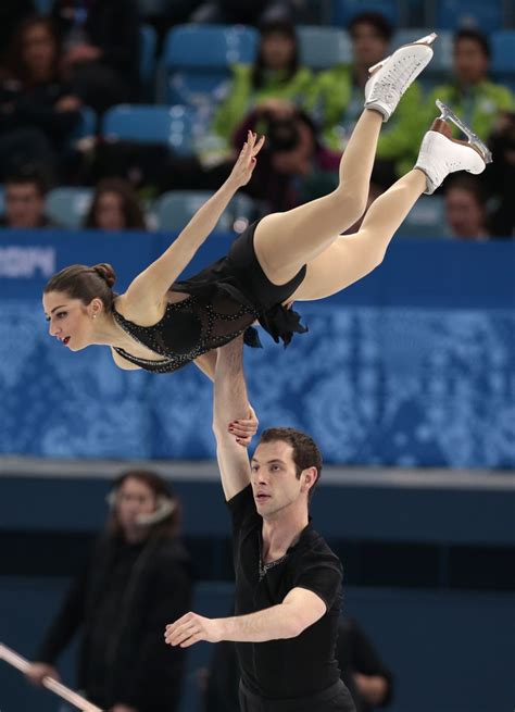 Marissa Castelli Sochi 2014 Winter Olympics Figure Skating Team Pairs Free Skating Program