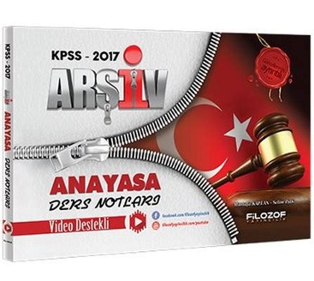 Kpss Ar Iv Anayasa Ders Notlar Kolektif Fiyat Sat N Al D R