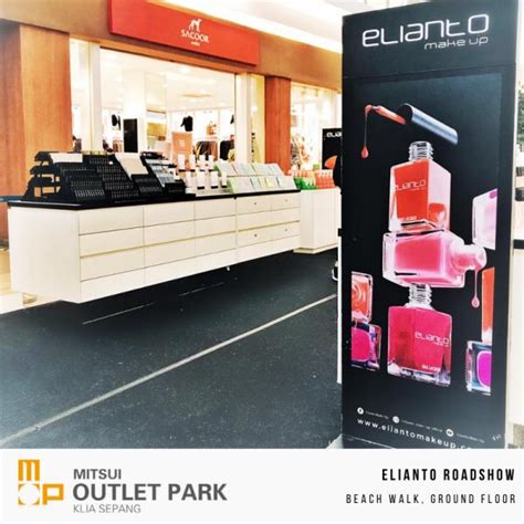 Elianto Anniversary Roadshow Sale Up To 80 OFF At Mitsui Outlet Park