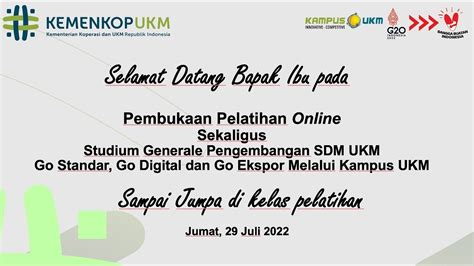 Pembukaan Kampus Ukm Tahun Youtube