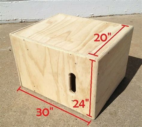 3 In 1 Height Adjustment Plyometric Jump Box 20”24”30” Home Gym