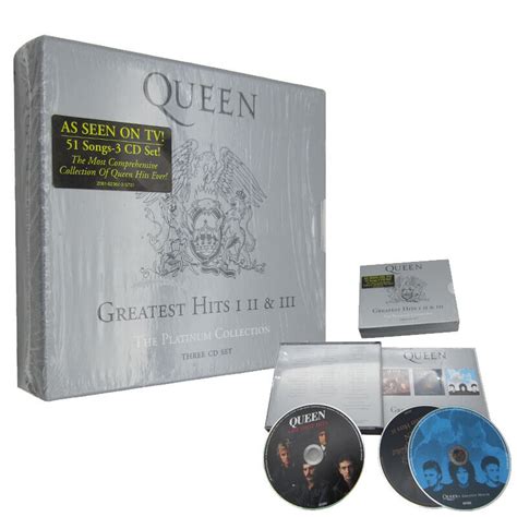 Queen Greatest Hits I II III The Platinum Collection 51 Hits 3CD