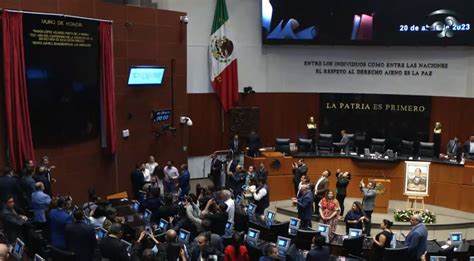 Noticias Del Congreso Develan Letras De Oro En Muro De Honor Benito