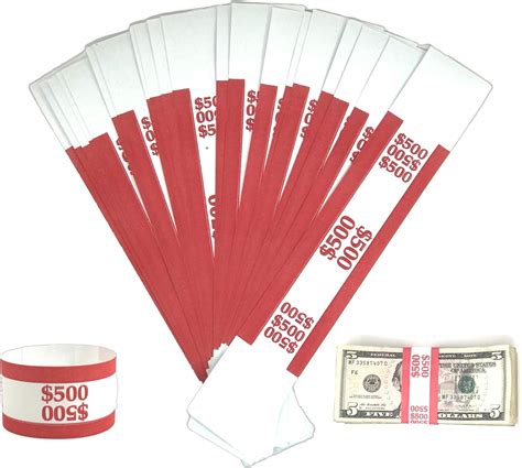 Amazon Money Bands Currency Sleeves Straps Made In Usa Pack Of