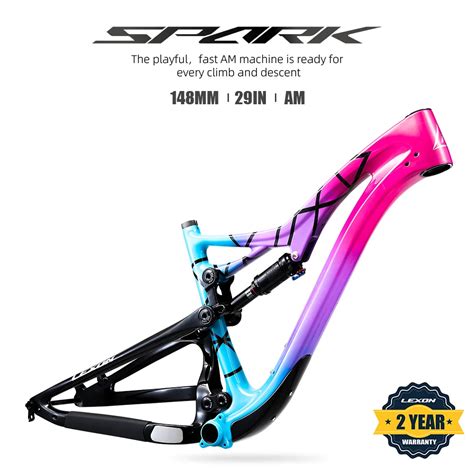 Lexon Carbon Frame Mtb Suspension Ultralight Spark Er Dual