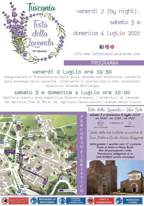 10 Edizione Festa Della Lavanda Pro Loco Di Tuscania APS