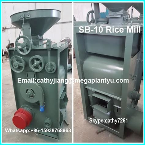 Sb10 Sb30 Sb50 Auto Commercial Rice Milling Machinerice Mill Portable Rice Milling Machine Rice