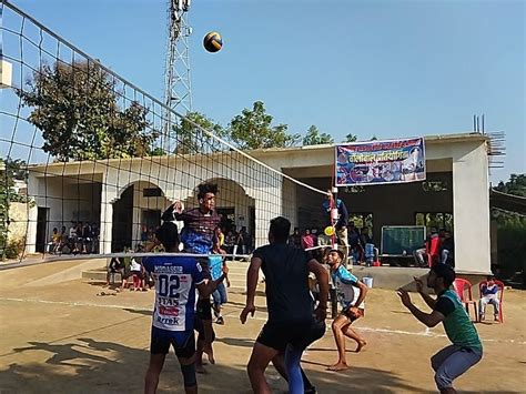 Two Day Volleyball Competition Begins In Madhuban मधुबन में दो दिवसीय