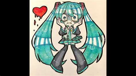 初音ミク描いてみた【コピック】 Youtube