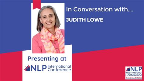 In Conversation Withjudith Lowe 2024 Nlp International Conference