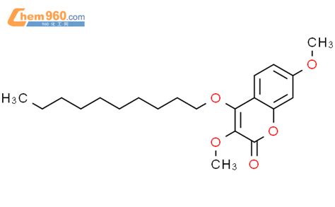 147942 35 6 2H 1 Benzopyran 2 one 4 decyloxy 3 7 dimethoxy CAS号