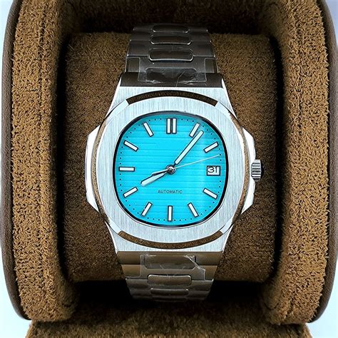 Reloj De Acero Inoxidable Nautilus Para Hombre Caja Nh Esfera Nh