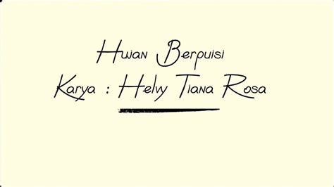 Musikalisasi Puisi Hujan Berpuisi Karya Helvy Tiana Rosa Kelompok Xi