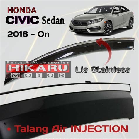 Jual Talang Air Mobil Honda Civic Sedan Model Injection List