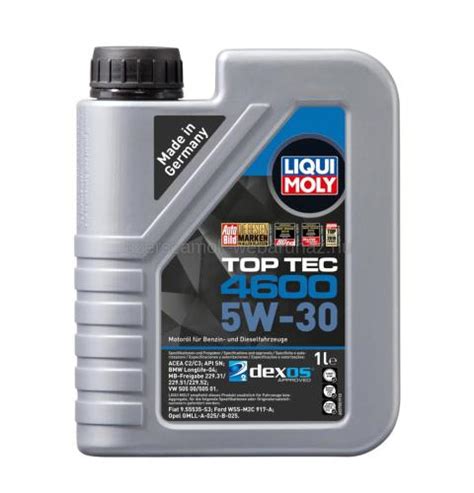 Liqui Moly Top Tec 4600 5w 30 Motorolaj 1l Szerszámok Webáruház