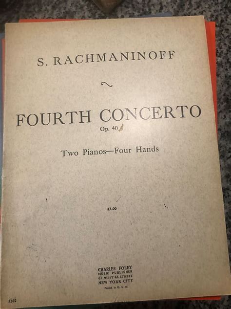 Rachmaninoff Fourth Concerto Op. 40 | Reverb