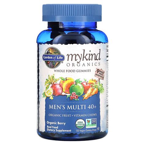 Garden Of Life Mykind Organics Men S Multi Organic Berry