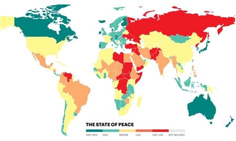 Most Peaceful Countries In The World 2020 Atlas And Boots