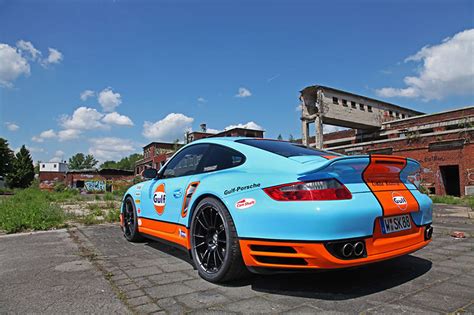 Cam Shaft Creates The Gulf Racing Porsche 911 Turbo