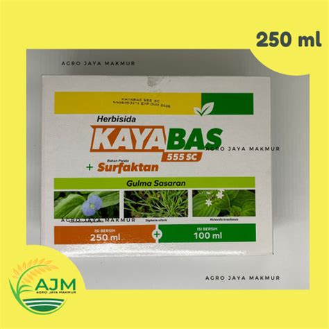 Jual Kayabas Sc Ml Herbisida Obat Pembasmi Rumput Pada Tanaman