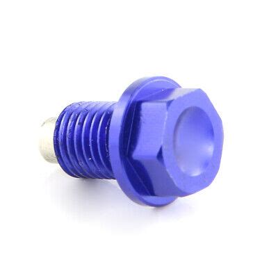 Magnetic Oil Drain Plug Bolt Fit For Yamaha YZ250FX 2015 2017 YZ450F 16