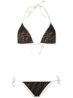 Fendi Fendi Reversible FF Logo Bikini