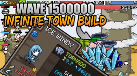 My Infinite Town Build At Wave Grow Castle Youtube