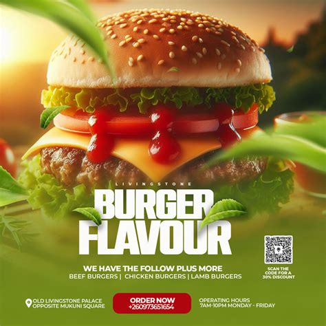 Burger Restaurant Flyer Template Masterbundles