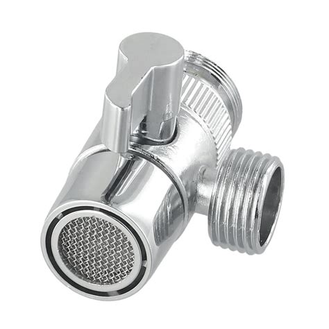 X Way Diverter Valve Water Tap Connector Faucet Adapter Kitchen Sink