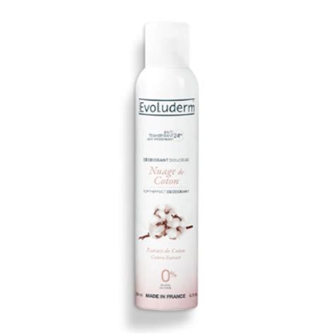 Evoluderm Nuage De Cotton Anti perspirant Soft Effect Deodorant بخاخ