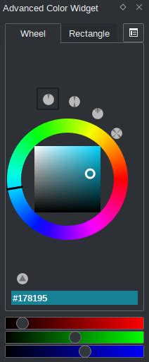 Qt自定义控件之颜色对话框QColorDialog Qt Color Widgets 阿里云开发者社区