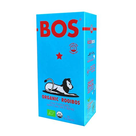 Amazon.com: BOS Organic Chai Flavored Rooibos Tea | 20 Flavored Tea