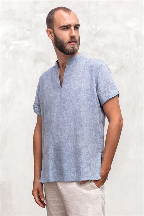 Men Linen Shirts - 100% Linen Collection