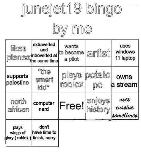 my bingo Blank Template - Imgflip