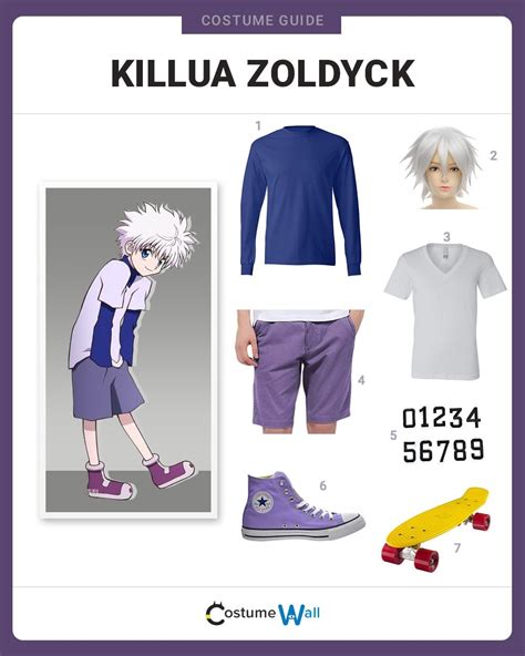 Dress Like Killua Zoldyck Costume | Halloween and Cosplay Guides