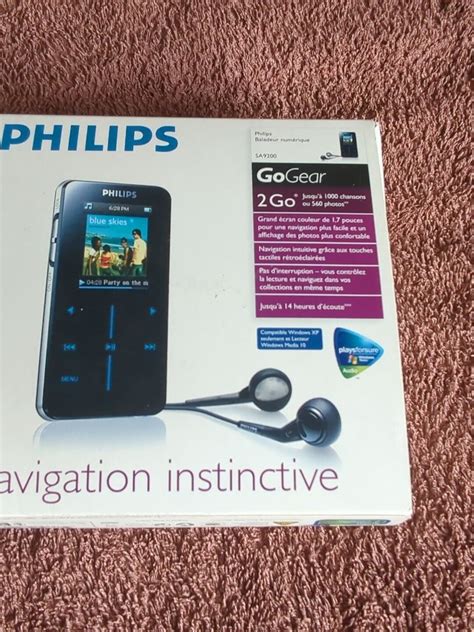 Philips Gogear Sa9200 Black 2 Gb Digital Media Player 609585112087