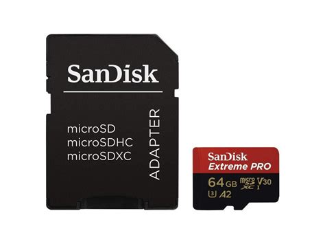 Sandisk Extreme Pro Flash Memory Card 512 Gb A2 Video Class V30