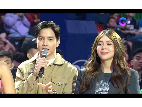 Alden Richards And Julia Montes Grace Ncaa Season Opening Ceremony