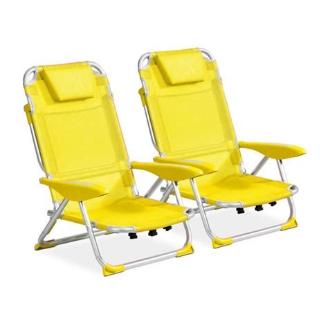 Fauteuil De Plage Clic Clac Des Plages By Innov Axe Lot De 2