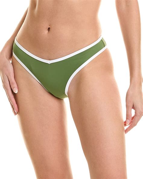 Buy WeWoreWhat Delilah Bikini Bottom Green At 56 Off Editorialist