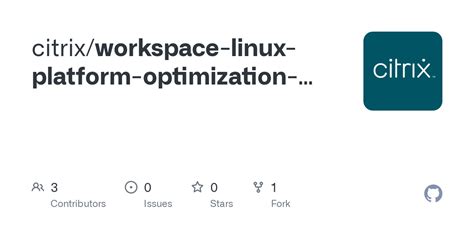 Issues Citrix Workspace Linux Platform Optimization Sdk GitHub